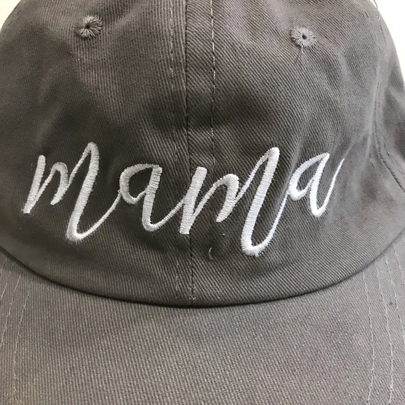 Mama Cap Hat is a classic 6-panel design with sweat-wicking support & adj close - Picture 7 of 13